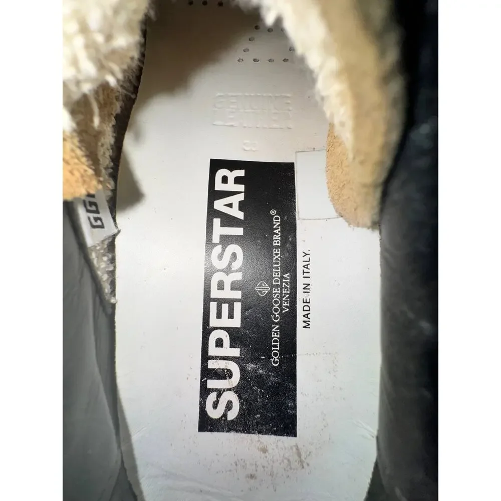 Golden Goose Superstar Sneakers White Gray Star - Picture 7 of 7